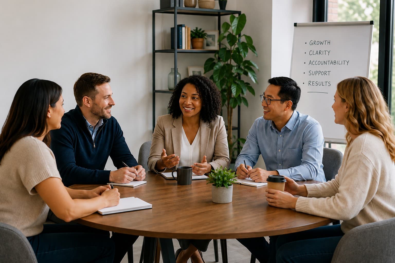A facilitated team workshop